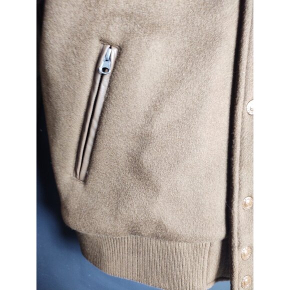 SNOVER Men’s Brown Bomber Jacket Size XL – Signature Premium Outerwear NWT - Picture 4 of 15